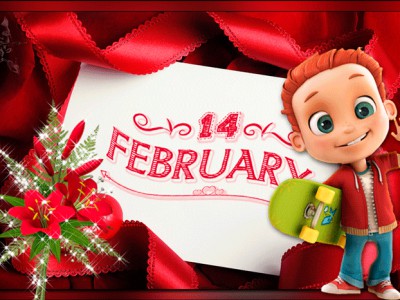 С днём святого Валентина!