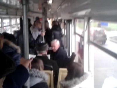 Проффесор в трамвае