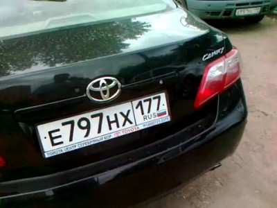 Часть 1. TOYOTA CAMRY Обзор. Первичный осмотр багажника