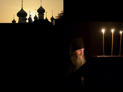 Молитва монаха.