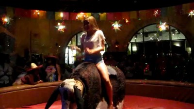 Sexiest Mechanical Bull Ride