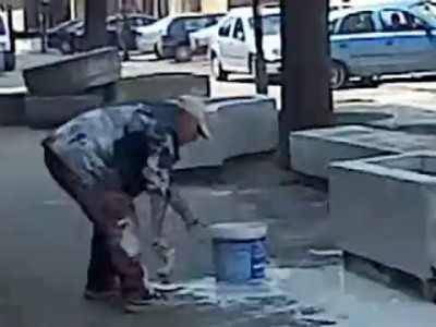 Пьяный маляр