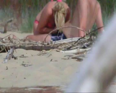 Отсос на пляже