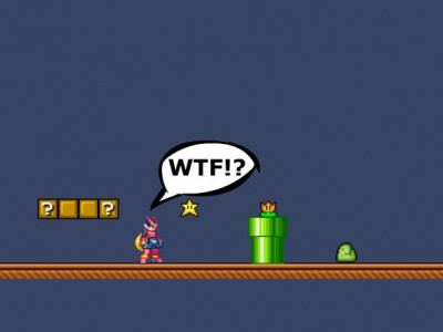 Megaman In Mario World