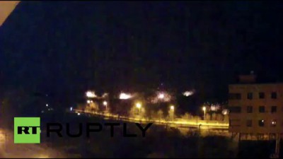 Ukraine: BREAKING - HUGE EXPLOSIONS AS UKRAINIAN ARTILLERY HITS DONETSK AIRPORT AREA