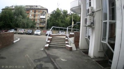 Наезд на пешехода. г. Омск Пересечение улиц Фрунзе и Орджоникидзе