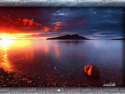 Фантастический закат.