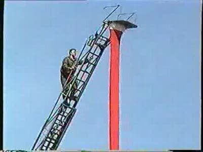 Демонстрация техники пожарных