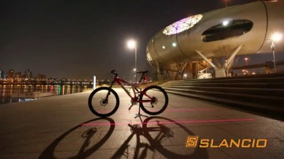 SLANCIO Bike Bicycle Laser Beam Rear Tail Light