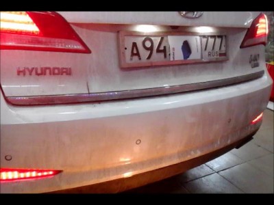 Светодиодную ленту в катафоты Hyundai i40