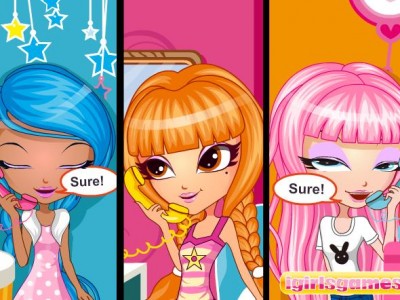 Три подружки в парикмахерской