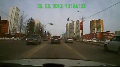 хам на дороге