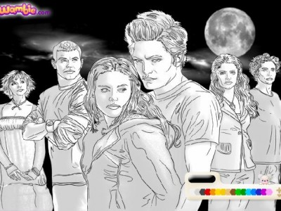 Раскрась Сумерки