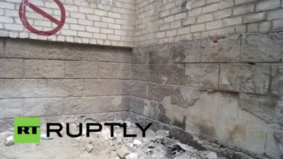 Ukraine: Children's hospital shelled in Slavyansk