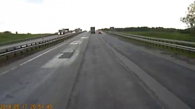 17.05.2014 Авария трасса М5 Урал 428км со стороны Челябинска