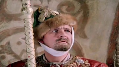 Иван Васильевич меняет профессию."Царя,царя,шайбу"