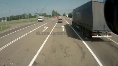 ДТП ФАД Кавказ Новокубанск 21.05.2014 поворот п.Федоровский