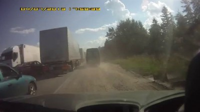 Объезжаем пробку за 2 минуты