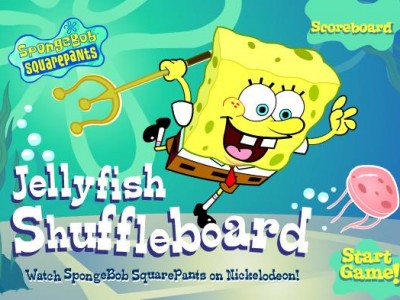 Sponge Bob Square Pants: Jellyfish Shuffleboard