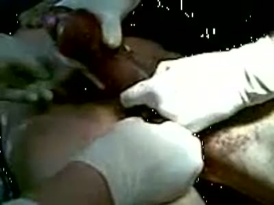 Разрез подшипника на мужском члене. 18 +