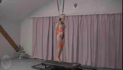 Cherry Torn Treadmill Hopper Training