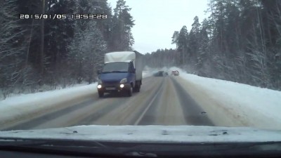 Дама устроила завал на трассе...