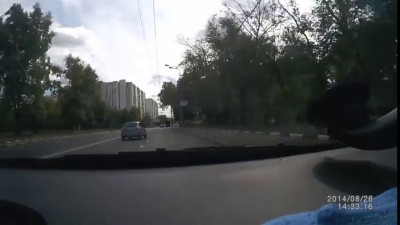 Разборка на дороге