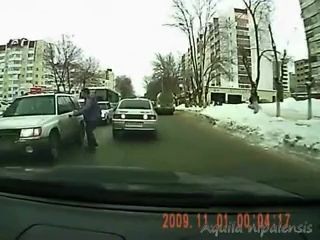 Разборки на дороге