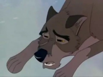 Balto - White Wolf Scene