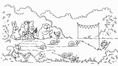 Simon's Cat in 'Ready, Steady, Slow!'