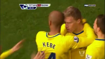 Тоттенхэм Хотспур (Лондон) – Рединг (Рединг) – 3:1