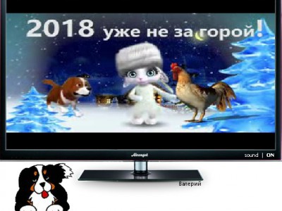 Поздравление с 2018 годом!