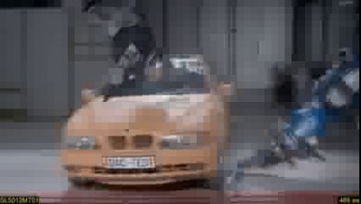 Краш тест мотоцикла