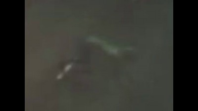 Strange humanoid creature caught on video crossing highway