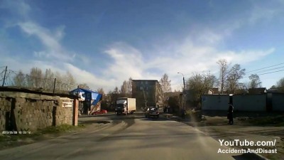 Авария в Златоусте Фура разлетелась 8.05.2013 Последствия