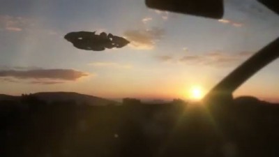 Гигантские НЛО над Рио, Бразилия 