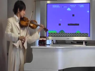 Озвучка Марио на скрипке