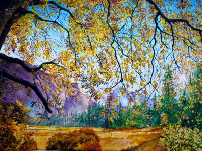 Теплая осень.(Ноктюрн,Шопен)