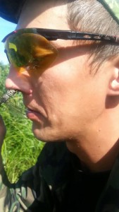 Чудовищная попытка нападения стрекозы на человека