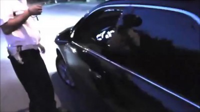 Блатной чеченец с тонировкой и ДПС