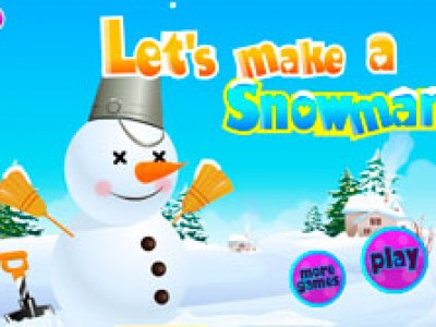 игра сделай снеговика  2