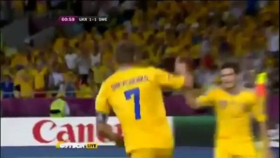 Украина - Швеция. Главный болельщик
