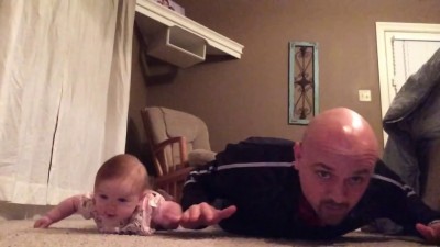 папа с дочкой