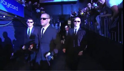 Выход бойца UFC Джеймса Те-Хуны