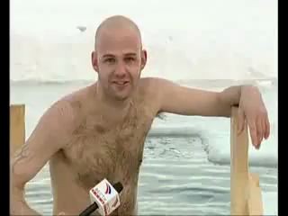 Интервью из проруби!
