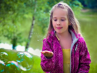 мыльные пузыри