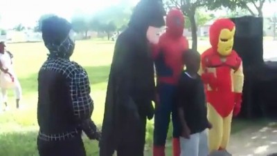 Spiderman отжыгает