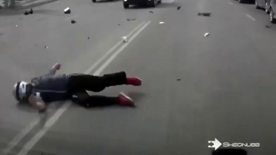 Motorcycle crashes from all over the world | Sheonuss