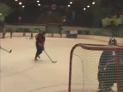 Hardest hockey shot ever!!!!