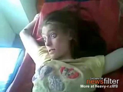 Junkie whore looks more like the Walking Dead than a hooker